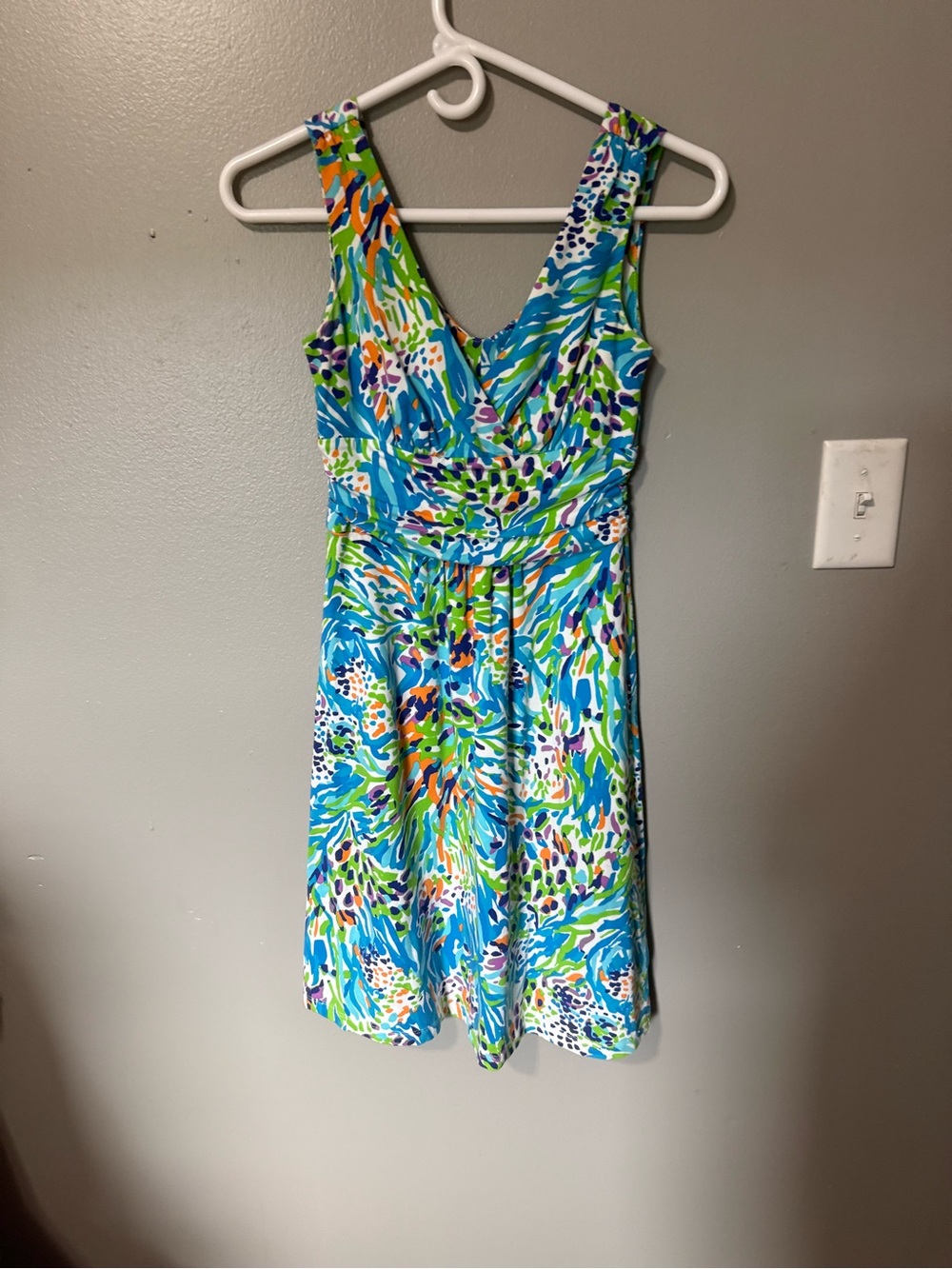Lilly Pulitzer Shainne drew with sea soirée print size XS